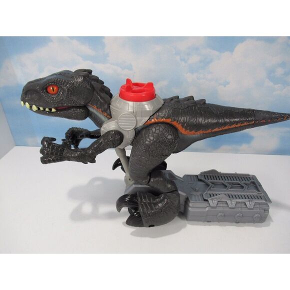 Imaginext Jurassic World 2 Walking Indoraptor Figure Dinosaur Only Motorized B2 - Picture 2 of 9